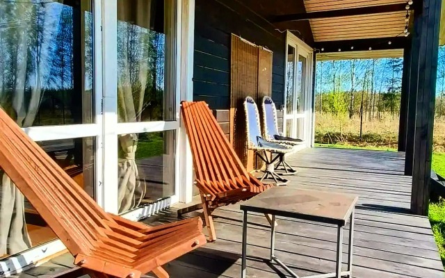 Шале с камином