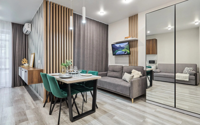 Квартира на 2 спальных места в элитном ЖК