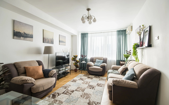 Квартира GM Apartments с Видом на Новый Арбат и Moscow City