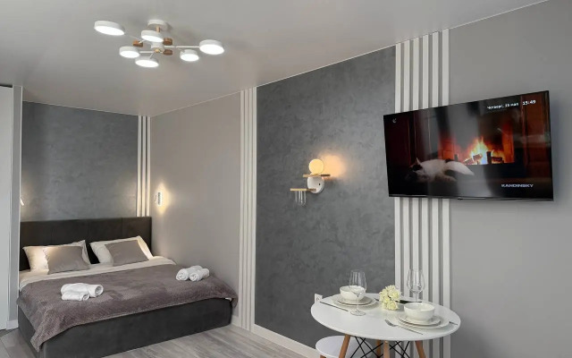 Квартира Студия с Красивым Видом Из Окна от Dimdom. Отчётные Документы