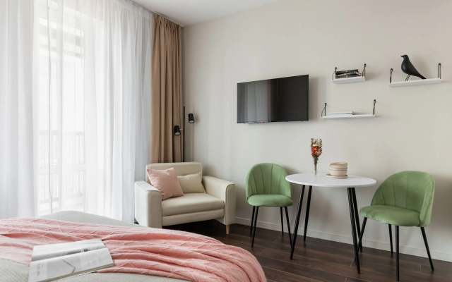 Квартира Kvartirika Видовая студия Summer рядом с центром города