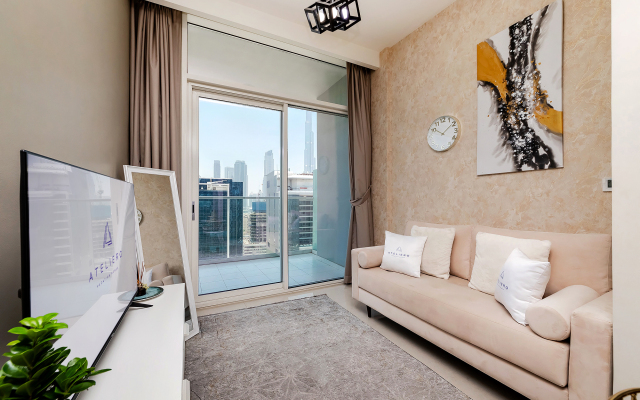 Апартаменты Damac Vera 1br With Downtown & Burj Khalifa View