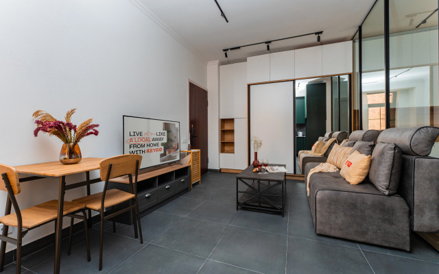 KeyGo #0160, 1 Bedroom, Designed with Balcony Apartments