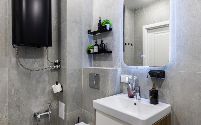 Апартаменты TatAparts оранжевая идиллия в современной студии