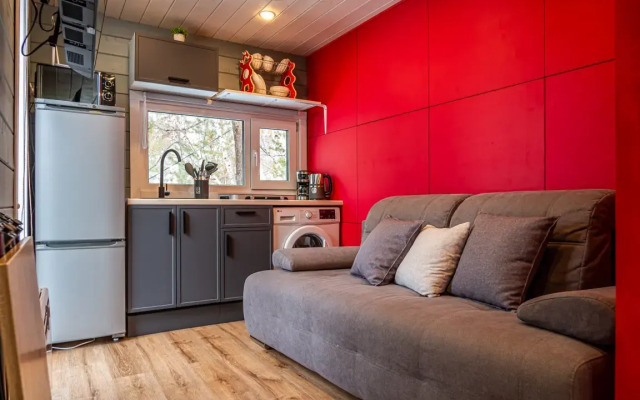 Коттедж Премиум с Терассой и Красивым Видом в Терсколе от Квартирукинг