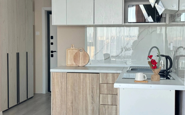 Квартира Тепло и уют с шикарным видом на Золотой Рог