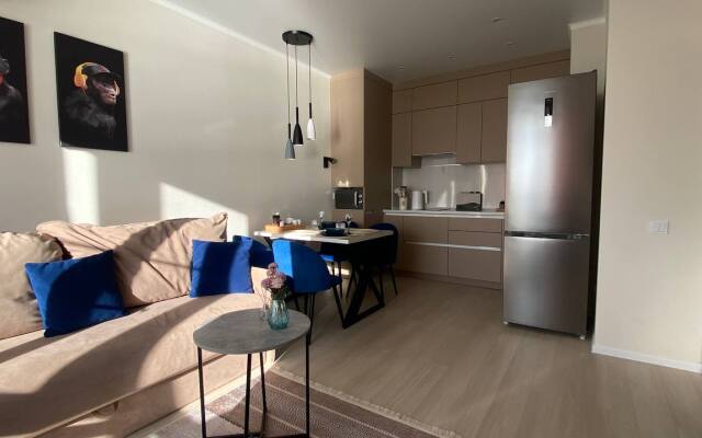 Квартира премиум Green FOX от дизайнера с видом на Волгу