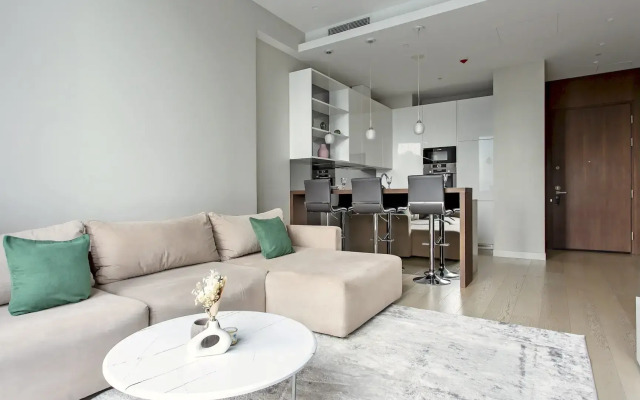 Апартаменты Москва Сити Royal 52 этаж 2 комнаты