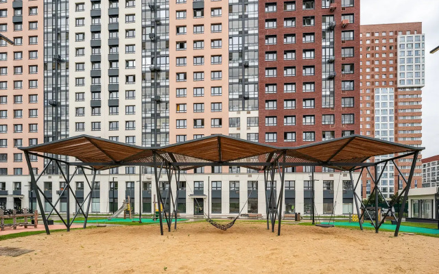 Апартаменты Светлая Студия Рядом с Метро Нижегородская