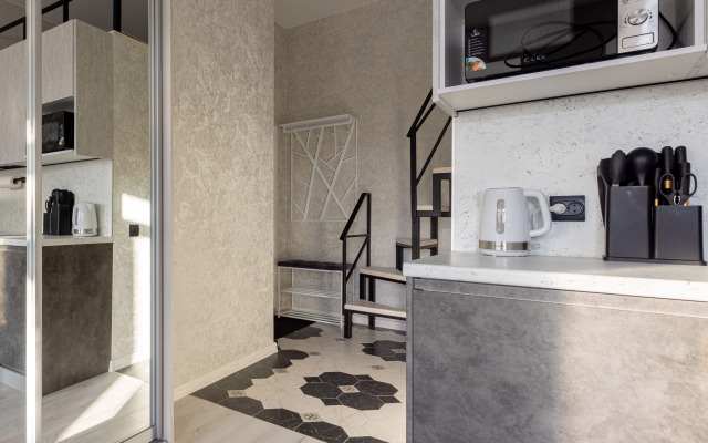 Квартира Дизайнерская Grey Room у Невского проспекта