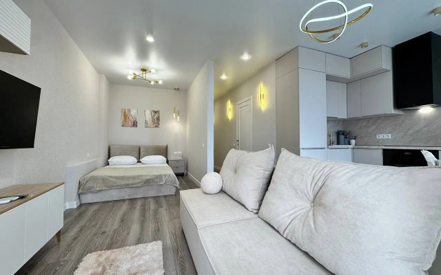 Studiya S Velikolepnym Vidom Na Reku Flat