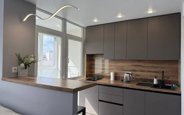 Квартира Студия с Красивым Видом Из Окна от Dimdom. Отчётные Документы