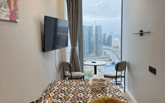 Апартаменты с видом на город и реку 35 9