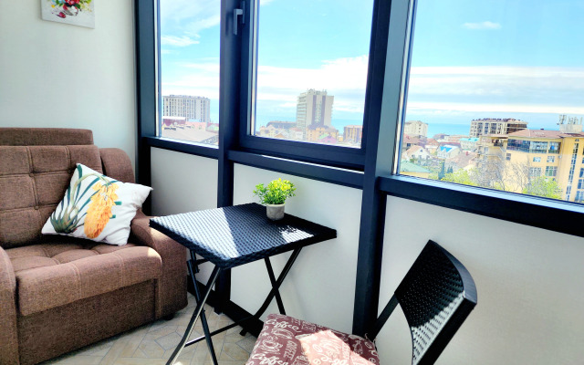 Studiya s vidom na zakat Flat