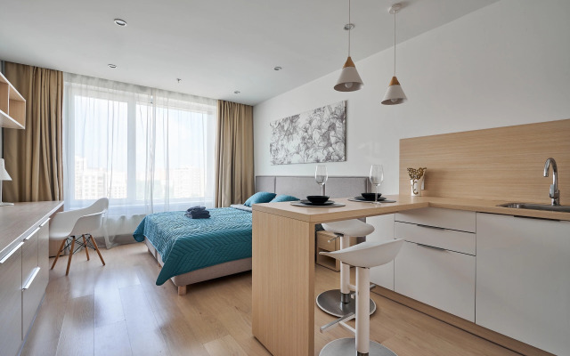 Апартаменты на улице 1-я Леонова 18