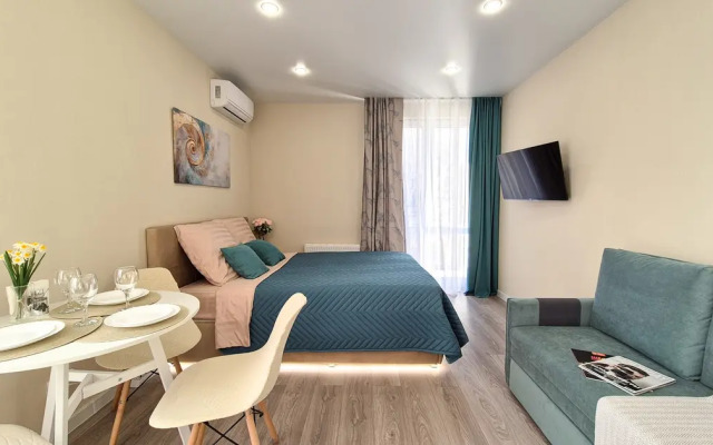 Studiya S Dvumya Balkonami Apartments