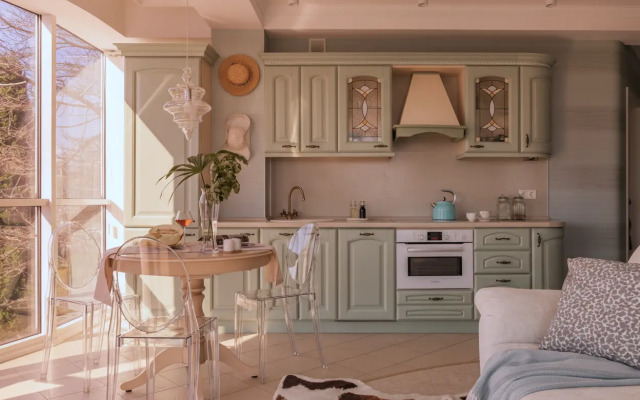 Sochi Tsentr Vid Na More I Zakatyi Flat