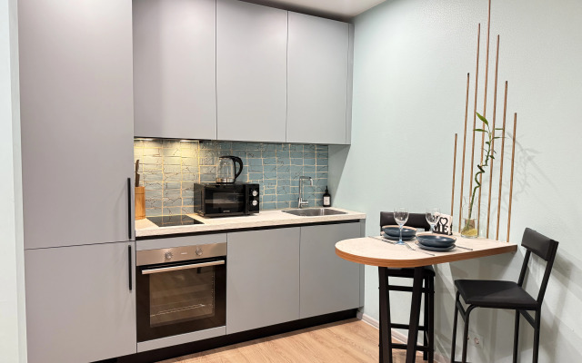 Квартира Светлая Видовая Студия у Метро Озерная