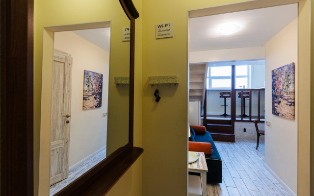 Квартира Двухуровневая с террасой для семьи