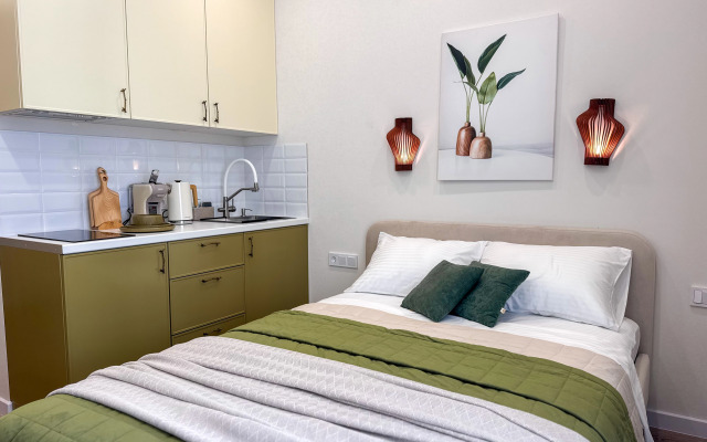 Квартира Кислород 67-стильная студия в г. Сочи