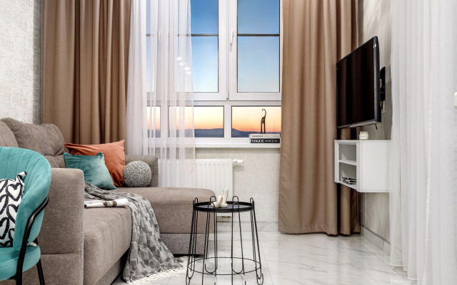 UzorApart Konfortnaya studiya v centre s potriasaushim vidom na more Apartments