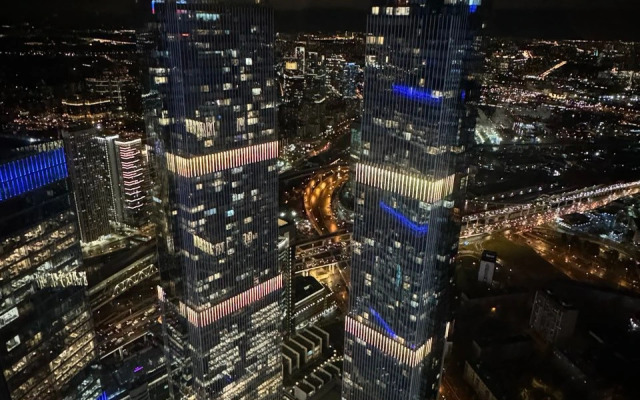 Квартира Просторная студия на 75 этаже в Башне Федерация