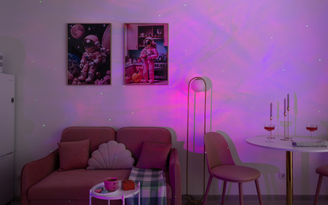 Квартира 50 Оттенков Розового