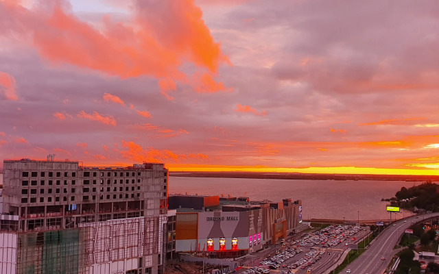 Kvartira-studiya s krasivym vidom na Amur Flat