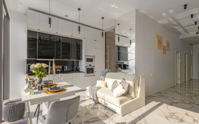 Апартаменты Двухкомнатные Видовые в Москва-Сити