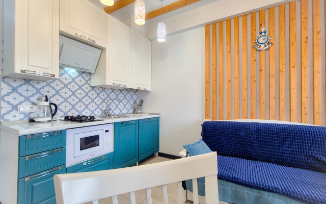 Квартира с прекрасным видом на море и горы.