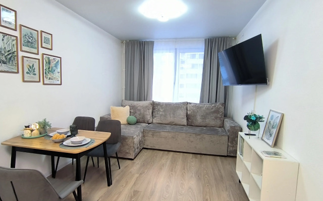 Квартира 1+кв. Бирюза ул. Юрия Рогачева 37м2