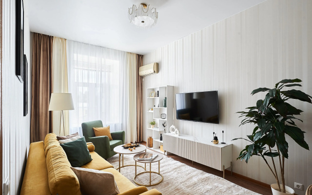 Квартира GM Apartments Современная Трешка на Парке Культуры