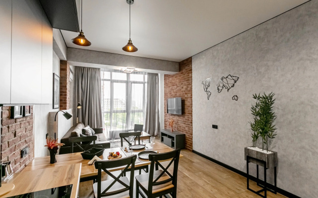 Квартира Дизайнерская Лофт в элитном районе