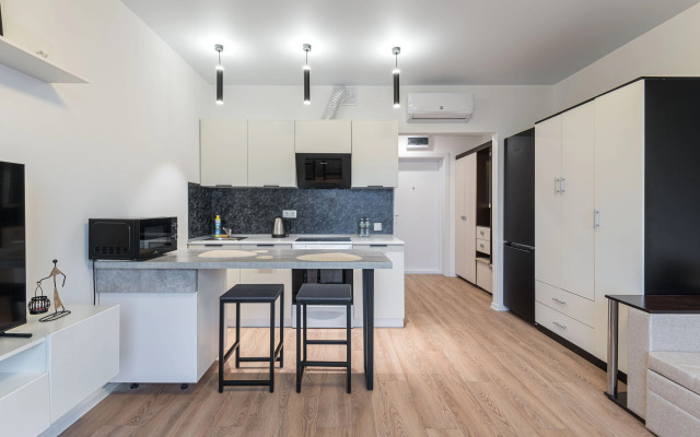 Апартаменты Flat Inn на Новоостаповской в ЖК Первый Дубровский