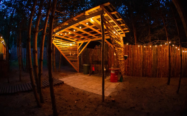 Частный Дом О, Дни в Лесу Уютный Лодж