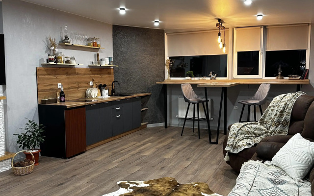 Studiya s Vidom na Gory Flat