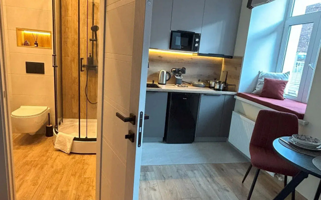 Квартира Новая Студия Home10 в Центре на Полтавской