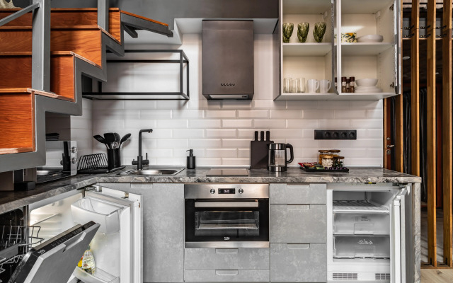 Квартира Moscow Deluxe Apartments Royal Tea Loft