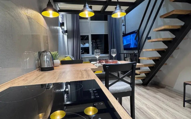 Dvukhurovnevye apartamenty u Moskvy-Reki Apartments