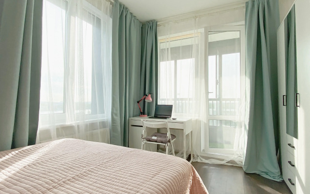 Квартира 1-комн на берегу Невы