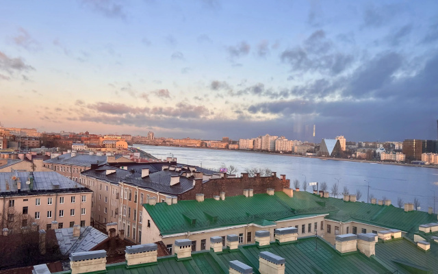 Апартаменты в центре с видом на Неву