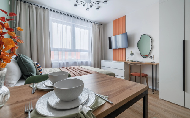 Апартаменты Уютная студия КакДома в ЖК Волга Парк