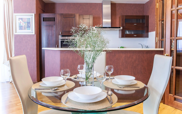 V Tsentre Goroda vozle Mziuri Parka Apartments