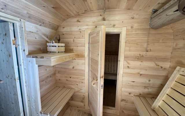 Частный дом с видом на Кавказский хребет