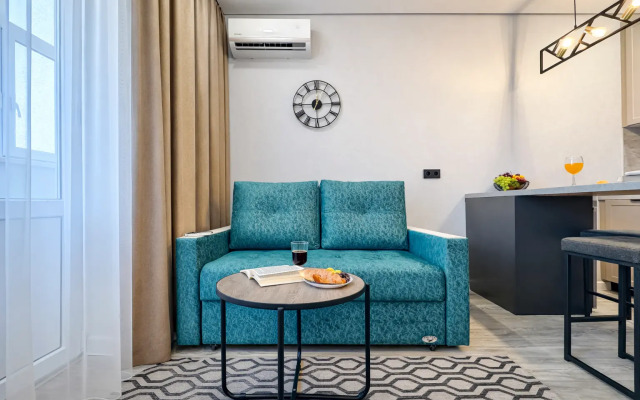 Квартира Cтудия Мятный Ветер в ЖК Новые Огни