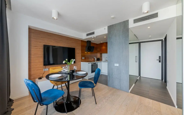 Апартаменты Видовая Yellow студия Smart Host