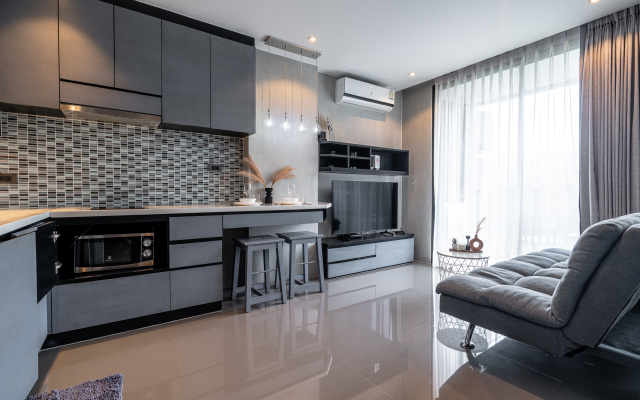 Квартира Stylish 1 Bdr Kamala Beach City Gate