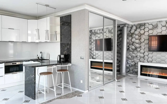 Апартаменты стильные с камином Царская Столица в центре