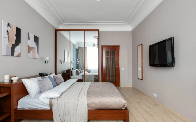 Квартира GM Apartments Светлая и стильная квартира у Маяковской
