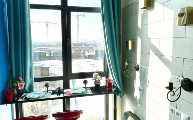 Квартира Двухуровневая студия рядом с метро Селигерская